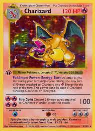 The original 90's card had stars as its holo. Value Of Charizard Cards Price Guide Sell Pokemon