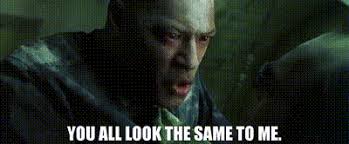 YARN | You all look the same to me. | The Matrix | Video gifs by quotes |  75905137 | 紗