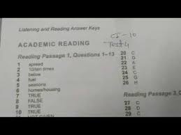 Free reading practice tests 1 to 35 with answer ielts exam. The Megafires Of California Answer Key Cambridge Ielts 10 Test 4 Four Academic Reading Answer Key Youtube