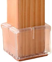 24 pieces chair leg caps protect wood, tile, and laminate flooring from scratches, scuffs, and damage caused by furniture these furniture socks can be used on tables, cedar chests. Amazon Com Anwenk Chair Leg Floor Protectors Square Furniture Leg Caps 1 1 4 To 1 3 8 With Felt Pads Clear 16 Pack Home Kitchen