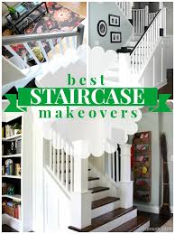 It is a rather incomplete staircase. Remodelaholic Top Ten Diy Stair Makeovers
