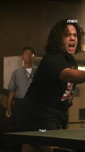 Randy Daytona is LIKE THAT. Balls of Fury is streaming on Max.  #MaxGetsMovies #DanFogler #PingPong