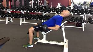 This combination employs a couple of specific techniques in the incline curl that will greatly amplify the results you see from this exercise. Incline Seated Dumbbell Curl Exercise Com