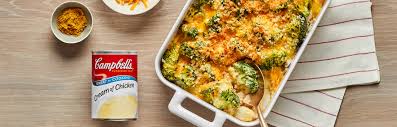 Campbell's soup company is changing the recipe for a few of their most beloved soups. Chicken Broccoli Curry Casserole Campbell Soup Company