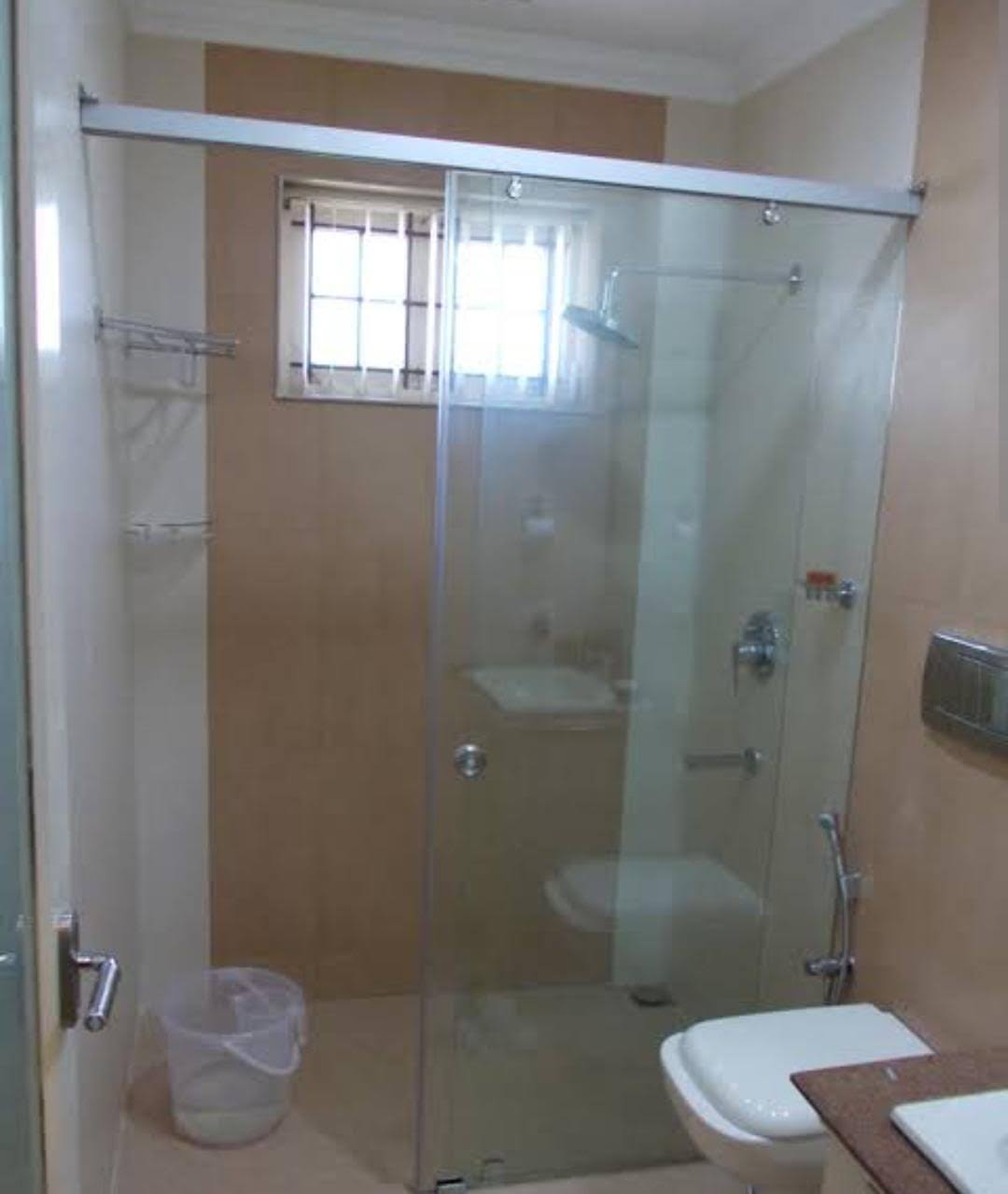 Frameless Glass Shower Enclosure product image