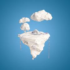 Floating Island 3d Model Floating Island Floating 3d Model