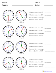 Time Worksheets Time Worksheets For Learning To Tell Time Time Worksheets Telling Time Worksheets Elapsed Time Worksheets