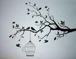 Simple Birds On A Branch Tattoo Tattoo2 Jpg 800 615 Birdcage Tattoo Tree Branch Tattoo Tree Tattoo