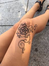 Henna Tatto Mehendi Girl Leg Travel Camping Budget Summer Portimao Portugal Trave Henna Tattoo Designs Simple Henna Tattoo Designs Henna Tattoo Kit
