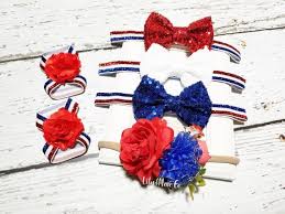Find great deals on ebay for shabby flowers for headband. Baby Headbands Infant 4th Of July Headband Girl S Woman S Headband Flower Headband Gold And Blue Headband Toddler Red Baby Shabby Chic Headband Headbands Turbans