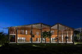 Warm new haven with panoramic summit. Tropical Chalet Welcoming The Surrounding Environment Urbannext