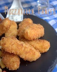 Nuggets De Mozzarella Panees Recette Mozzarella Panee Recette Aperitif Dinatoire Mozzarella
