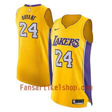 Große rabatte auf nike kleidung im nike sale auf sportspar.de. Nba Los Angeles Lakers Trikot Kobe Bryant 24 Nike 2017 18 Gelb Swingman Herren