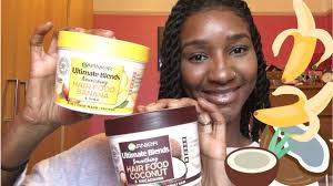 Spend $40 get a $10 gift card on select beauty items. Garnier Fructis Hair Food 98 Natural Banana And Coconut Product Review Youtube