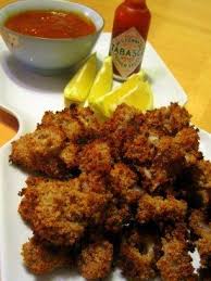 Oven Fried Calamari Fries In The Oven Calamari Recipes Fried Calamari