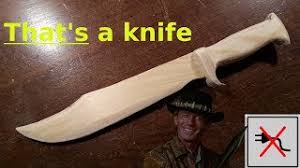 Check spelling or type a new query. That S A Knife Crocodile Dundee S Bowie Knife Free Templates Youtube