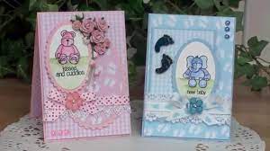 Make a lasting memory with a one of a kind baby card. New Baby Card Youtube