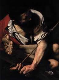 La crucifixión de san pedro (en italiano: La Conversion De Maria Magdalena Tambien Conocido Como Marta Y Maria Magdalena 1598 De Caravaggio Michelangelo Merisi 1571 1610 Spain Reproducciones De Pinturas Caravaggio Michelangelo Merisi Artsdot Com