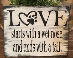 Rustic Wood Sign Love Dog Loverpaw Prints Puppy Heart Home Decor Animal Pet Fun Countrydecor Pets Petlovers Rusticho Rustic Wood Signs Wood Signs Pet Signs