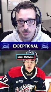 Roger McQueen is NOT comparable to Michael Misa #nhldraft #hockey  #hockeytiktoks #hockeyplayer #nhltiktoks #nhl #nhlhockey #hockeytok  #hockeylife #nhldraft2025