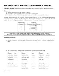 P 2 o 5 + 3h 2 o → h 3 po 4.activity series chemistry pogil answer keys, chemical reactions worksheet answer key and classifying. Imf Pogil Answers Hs Chemistry Pogil Activity Answer Key