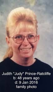 Judith “Judy” Prince Ratcliffe (1967-2016)
