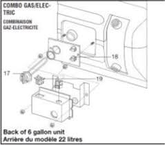 Atwood rv water heater parts diagram. Location Of Heating Element On Atwood Gc6aa 10e Water Heater Etrailer Com