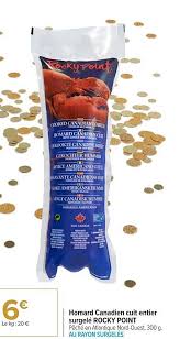 Offre Homard Canadien Msc Surgele U Saveurs Chez U Express