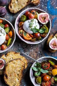 Tomates Cerises Marinees Et Burrata Burrata Co Elle A Table Recettes De Cuisine Idee Recette Nourriture