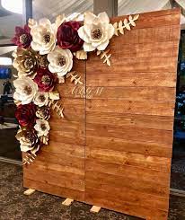 Image May Contain 1 Person Paper Flower Wall Decor Flower Wall Decor Paper Flower Backdrop