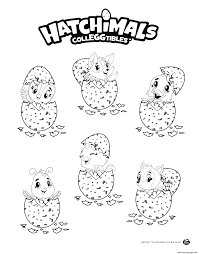 Download or print for free immediately from the site. Hatchimals Eggs Coloring Pages Printable