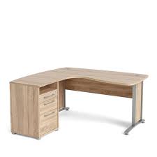 Entdecke 31 anzeigen für eck schreibtisch glas zu bestpreisen. Prima Eck Schreibtisch Mit Container 160 X 150 Cm Eiche Struktur Gunstig Mobel Kuchen Buromobel Kaufen Froschkonig24