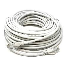 Cable De Red Blanco Cat 6E 15M