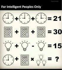 Clock Calculator Light Bulb Puzzle Answer For Intelligent Peoples Only Clock Cal Maths Puzzles Logic Puzzles Brain Teasers Math Riddles Brain Teasers