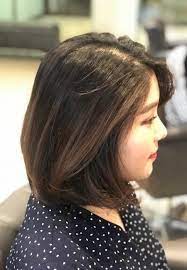 Whereas hair rebonding usually leaves hair completely straight, soft rebonding allows hair to maintain a little bit of wave at the end. Korean Volume Rebonding Short Hair Novocom Top