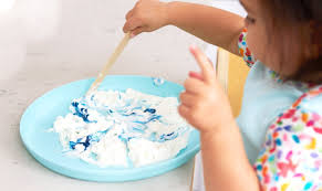 Get tons of creative ideas to do with your toddler at home! Why Toddlers Benefit From Messy Sensory Play Lovevery
