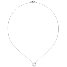 Hergestellt aus solid 925 sterling silber einschließlich einer kette von gewählter länge. Collier Kette Mit Anhanger 925 Sterling Silber 16 Zirkonia 43 Cm Silberkette Kaufen Bei Lindenhall22