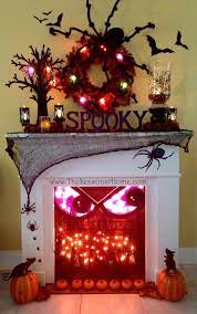 And before you leave, don't forget to pin our mantel ideas to help you plan your own halloween fireplace mantel ideas! Spooky Fireplace For Halloween Halloween Fireplace Spooky Halloween Decorations Diy Halloween Decorations