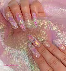 Staypolished91 Instagram Encapsulated Nails Best Acrylic Nails Pink Acrylic Nails