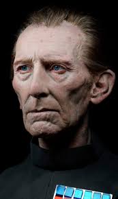 One of my latest 1:1 silicone Tarkin busts