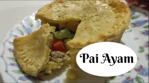 Setiap kali bulan puasa, mesti ada rasa teringin nak makan ayam percik. Resepi Pai Ayam Chicken Pie Recipe Youtube