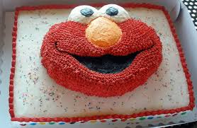 Top off elmo first birthday party decor. Elmo Cake Decorating Lovetoknow