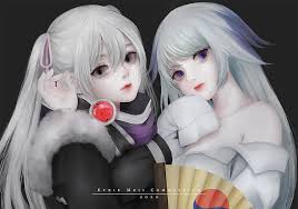 These are memes that use anime and/or are related to anime/ weeb culture. Anime Anime Girls Kyrie Meii White Hair Black Eyes Purple Eyes White Clothing Hd Wallpaper Wallpaperbetter