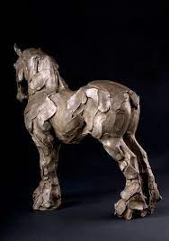 catherine thiry horse sculpture horse art animal sculptures