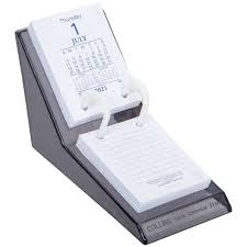 Collins Daily Desktop Calendar Stand With 2021 Refill Officeworks
