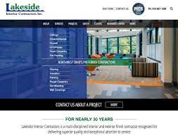 Interior contractors inc, llc aims to deliver quality preconstruction, management, and field services in every aspect of design and construction. Contact Us 419 867 1300 Lakeside Interior Commercial Contractors