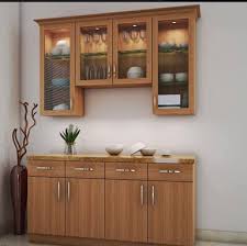 Image Result For Modern Crockery Cabinet Design Wall Mounted Crockery Unit Design Crockery Cabinet Crockery Cabinet Design