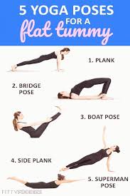5 Yoga Poses For A Flat Tummy Yoga Poses For Abs Yoga Workout For Abs Lower Tummy Toning Yoga Flat Stomach Yoga Yoga For Flat Tummy Easy Yoga Poses