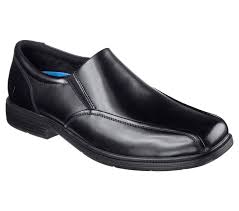Relaxed Fit Caswell Noren Black Skechers Skechers Relaxed Fit Mens Skechers