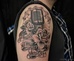Music tattoos are among the most demanded tattoo designs. 74 Musical Designer Shoulder Tattoos